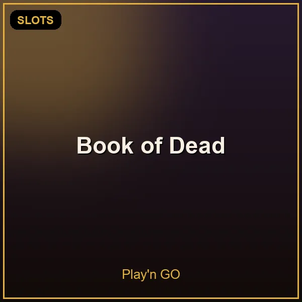 Book of Dead – Play'n GO