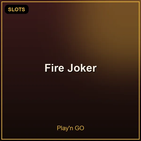Fire Joker – Play'n GO
